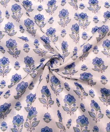 Best Printed Chanderi Fabric Fabric Dekho